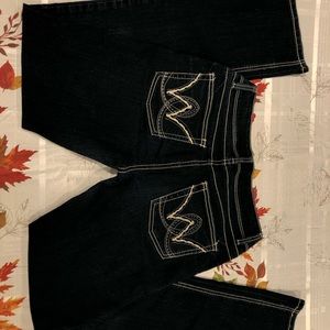Brand new stunning wrangler 7/8 x 34 women’s boot cut jeans (long)